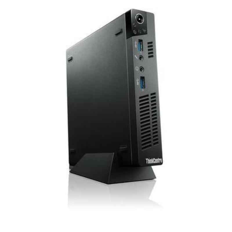 Refurbished Lenovo ThinkCentre M73p Tiny PC, Intel Core i5 4th Gen, 19" AIO Desktop Set, 1 Year Warranty