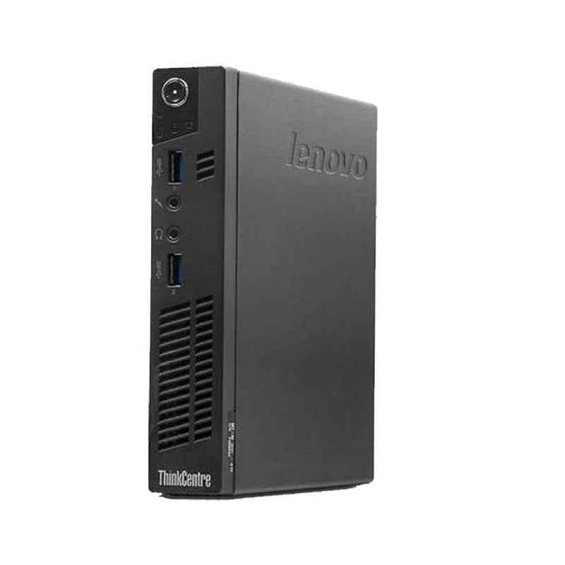 Refurbished Lenovo ThinkCentre M73p Tiny PC, Intel Core i5 4th Gen, 19" AIO Desktop Set, 1 Year Warranty