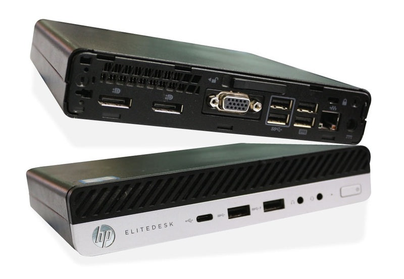 (Refurbished)HP EliteDesk 800 G4 Mini PC (i7 8th Gen | Win11 Pro | MSO | Wi-Fi | 1 Year Warranty)