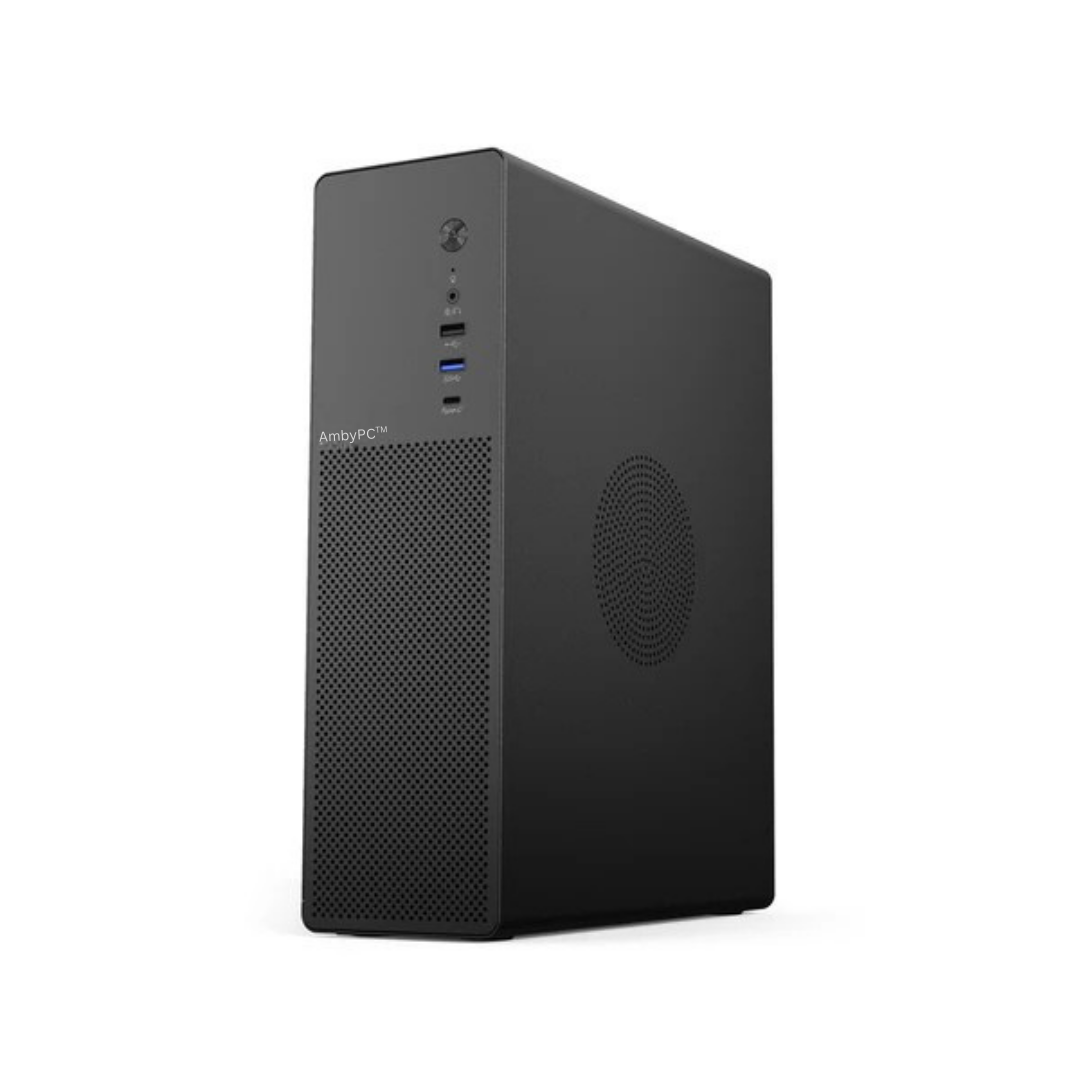 AmbyPC Slim SFF 19" AIO Set | i7 8th Gen | 19" HD LED Wide Monitor | Keyboard & Mouse | HDMI | Wi-Fi | Win10 Pro & MSO| 2 Years Warranty
