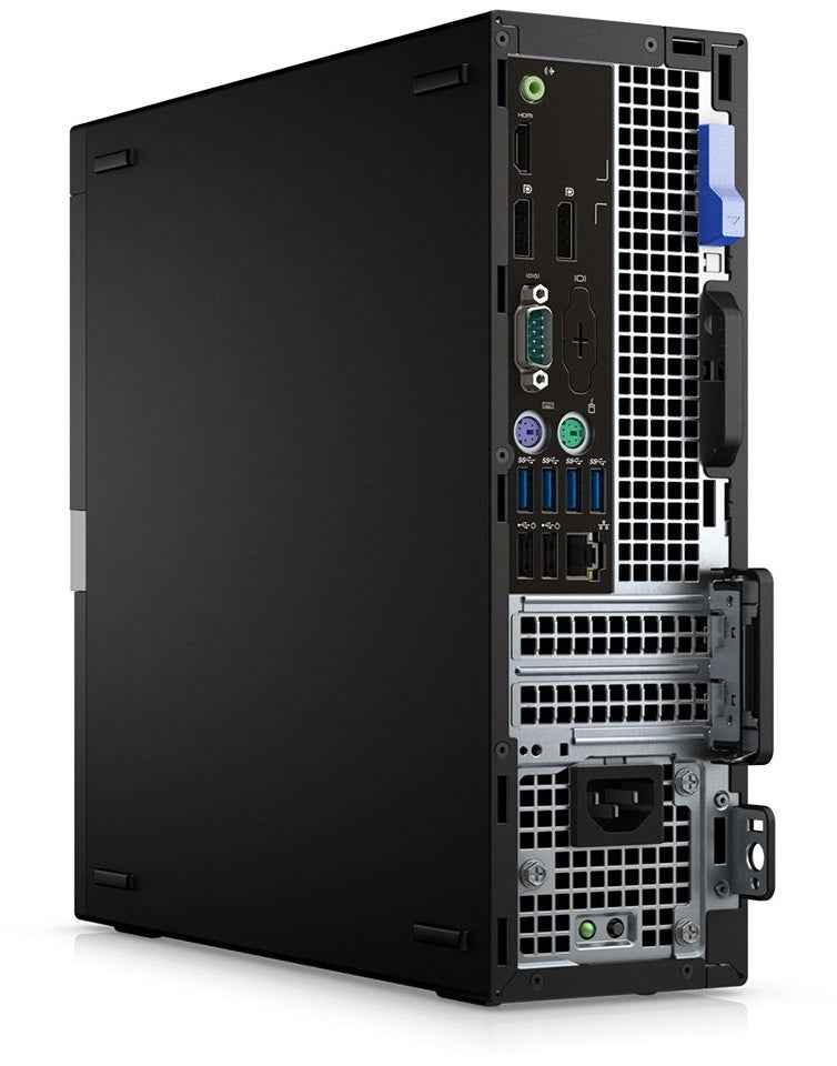 Refurbished Dell OptiPlex 7040 SFF Desktop PC (Intel Core i7-6700 3.4GHz | 8 GB RAM | 256 GB SSD | Win10 Pro | 1 Year Warranty)