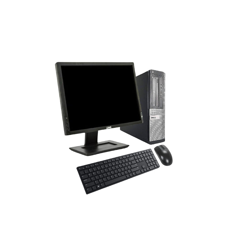 (Refurbished) Dell OptiPlex 3010 SFF i3 3rd Gen 19"AIO | Intel Core i3 3rd Gen | 19" HD Monitor | Wi-Fi | Keyboard & Mouse | Windows 10 Pro | MS Office | 1 Year Warranty