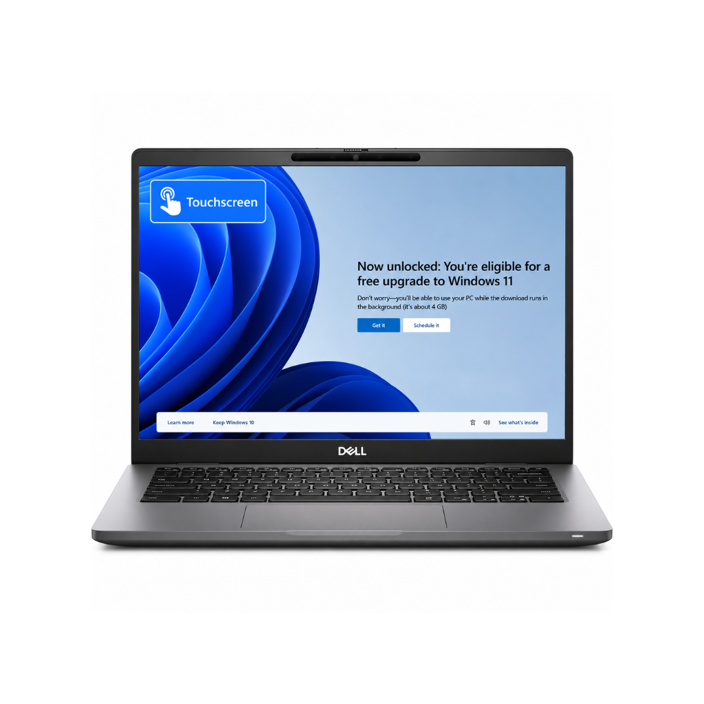 Dell Latitude 5320 Laptop | Intel Core i7 11th Gen | 13.3 Inch (FHD) Touch Screen Display | DDR4 RAM | NVMe SSD | Windows 11 Pro | MS Office | Wi-Fi | 1 Year Warranty | Refurbished