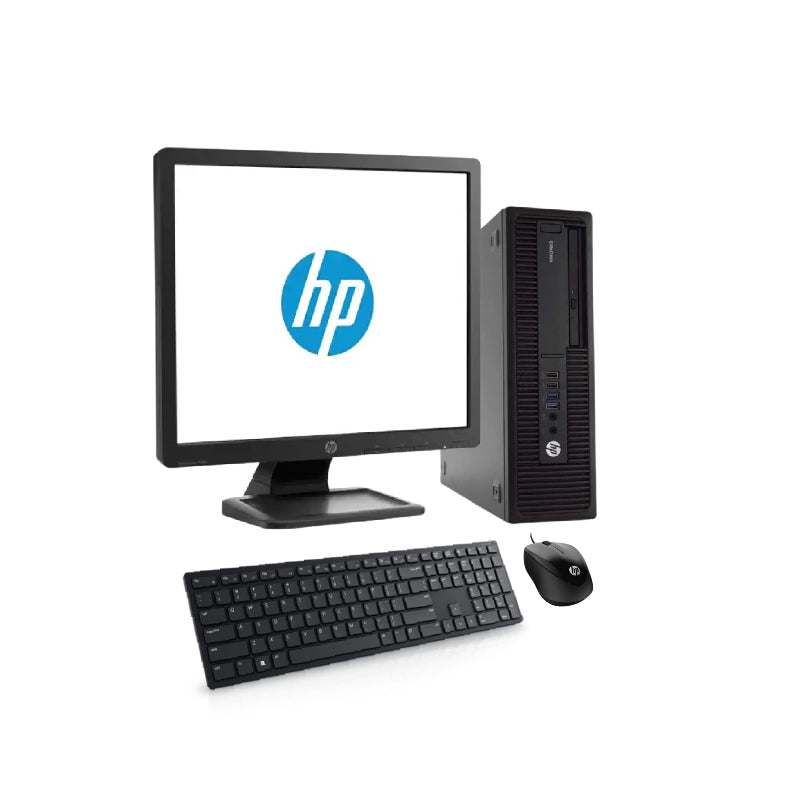 (Refurbished) HP EliteDesk SFF 6th Gen 19" AIO | i5 6th Gen | 19" Monitor | Keyboard & Mouse | Win11 Pro | MSO | 1 Year Warranty