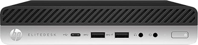 (Refurbished) HP EliteDesk 800 G3 Mini PC | i5 7th Gen | Win11 | MSO | Wi-Fi | Black | 1 Year Warranty