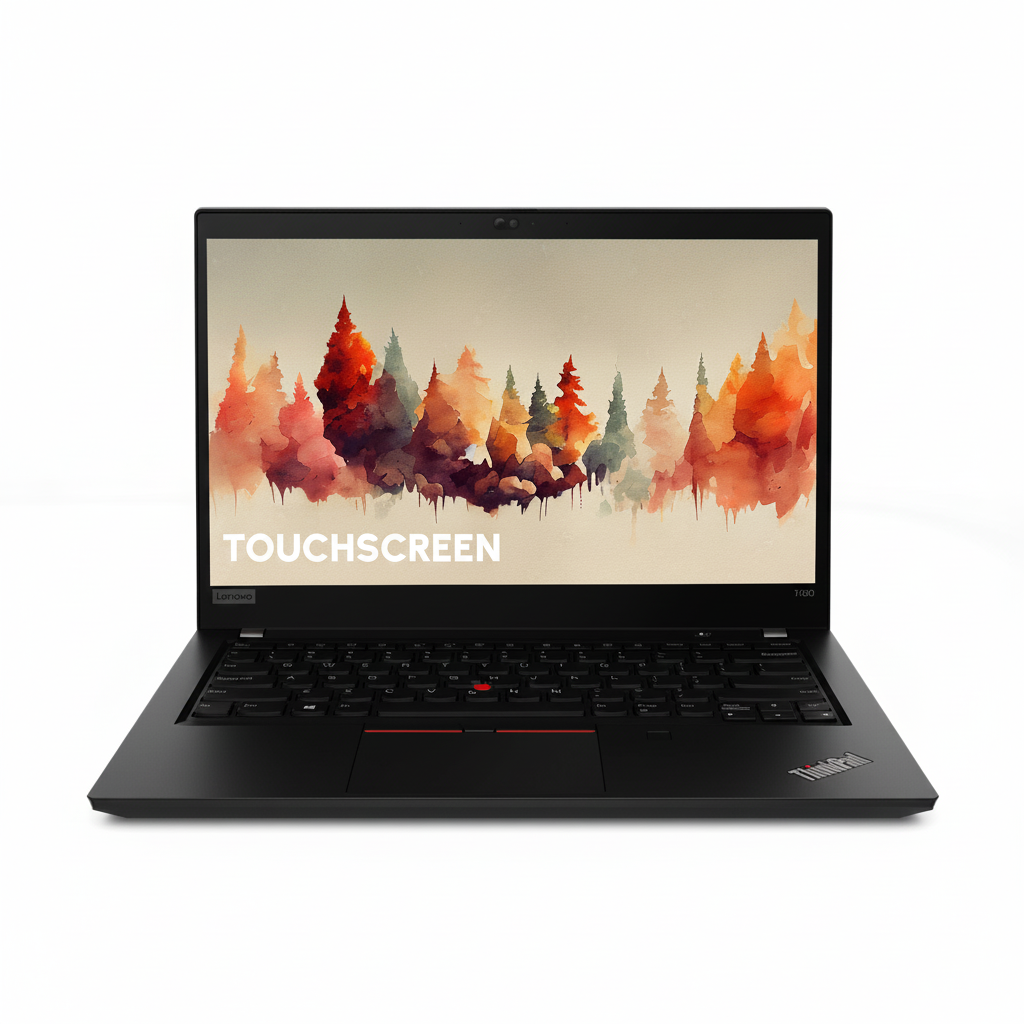 Lenovo ThinkPad T490 Touch Laptop | Intel Core i5 8th Gen | 14 Inch Full HD (FHD) Touch Display | DDR4 RAM | SSD | Windows 11 Pro | MS Office | Wi-Fi | 1 Year Warranty | Refurbished