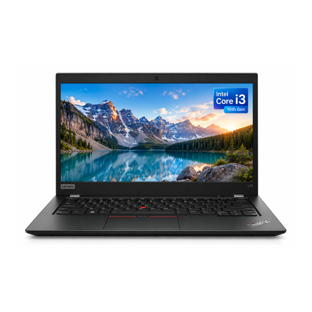 Lenovo ThinkPad L14 Laptop | i3 10th Gen | 14 Inch HD Display | Windows 11 Pro | Wi-Fi | 1 Year Warranty | Refurbished