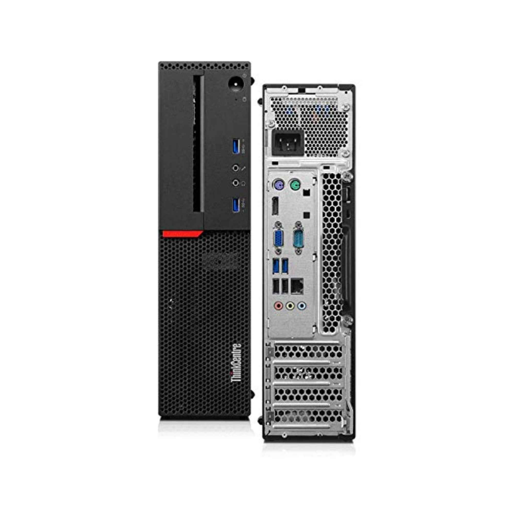 Lenovo ThinkCentre M700 SFF Desktop | Intel Core i3 6th Gen | DDR4 RAM | SSD | Windows 11 Pro | MS Office | Wi-Fi | 1 Year Warranty | Refurbished