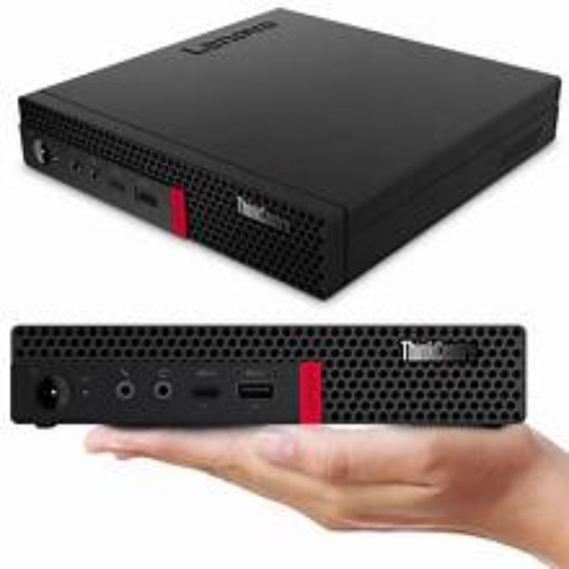 (Refurbished) Lenovo ThinkCentre M720q Mini PC | i5 9th Gen | Win11 Pro | MSO | Black | 1 Year Warranty