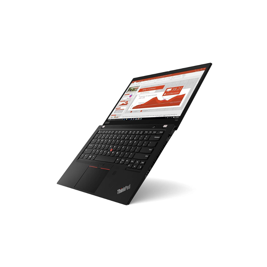 Lenovo ThinkPad T490 Laptop | Intel Core i5 8th Gen | 14 Inch HD Display | DDR4 RAM | SSD | Windows 11 Pro | MS Office | Wi-Fi | 1 Year Warranty | Refurbished