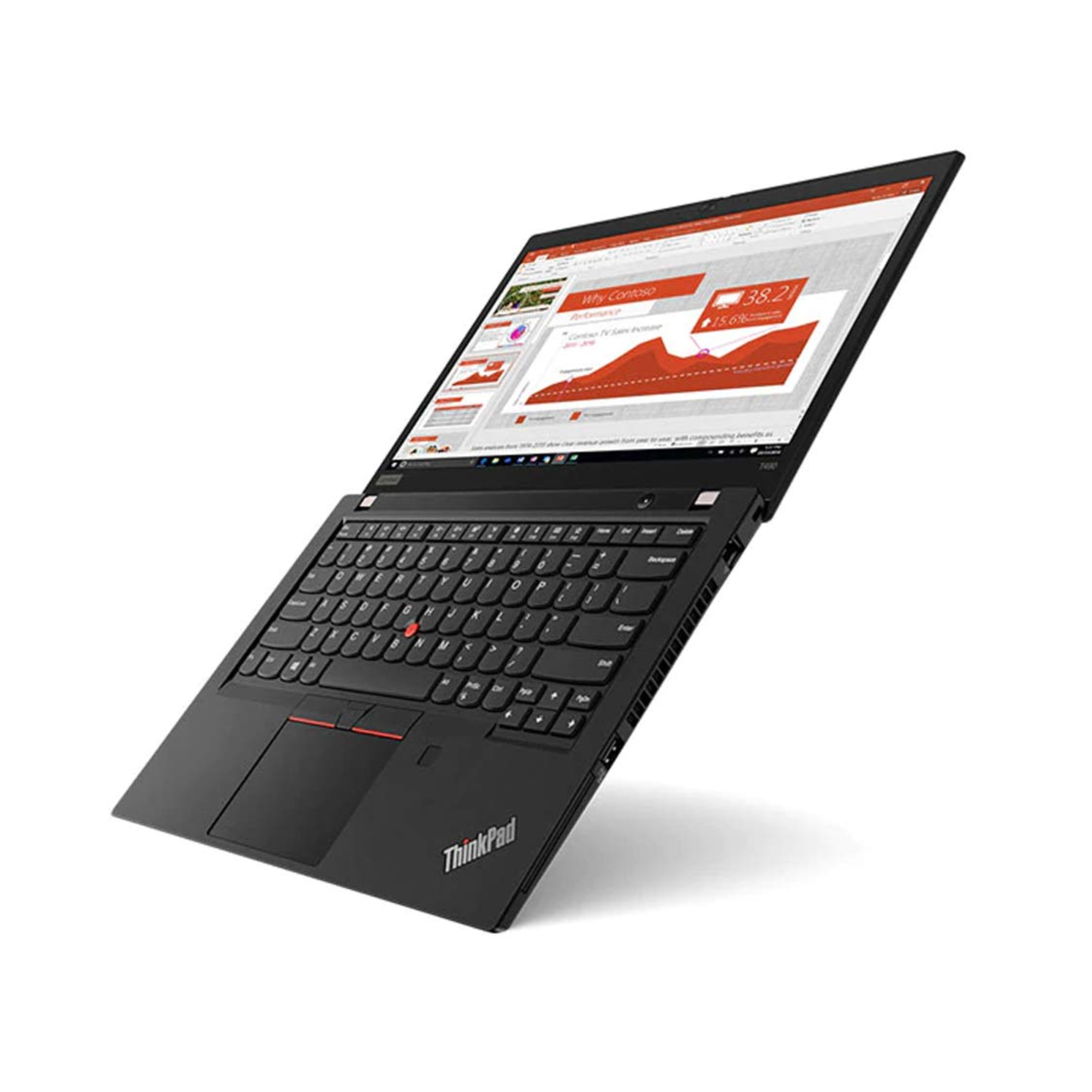 Lenovo ThinkPad T490 Touch Laptop | Intel Core i5 8th Gen | 14 Inch Full HD (FHD) Touch Display | DDR4 RAM | SSD | Windows 11 Pro | MS Office | Wi-Fi | 1 Year Warranty | Refurbished
