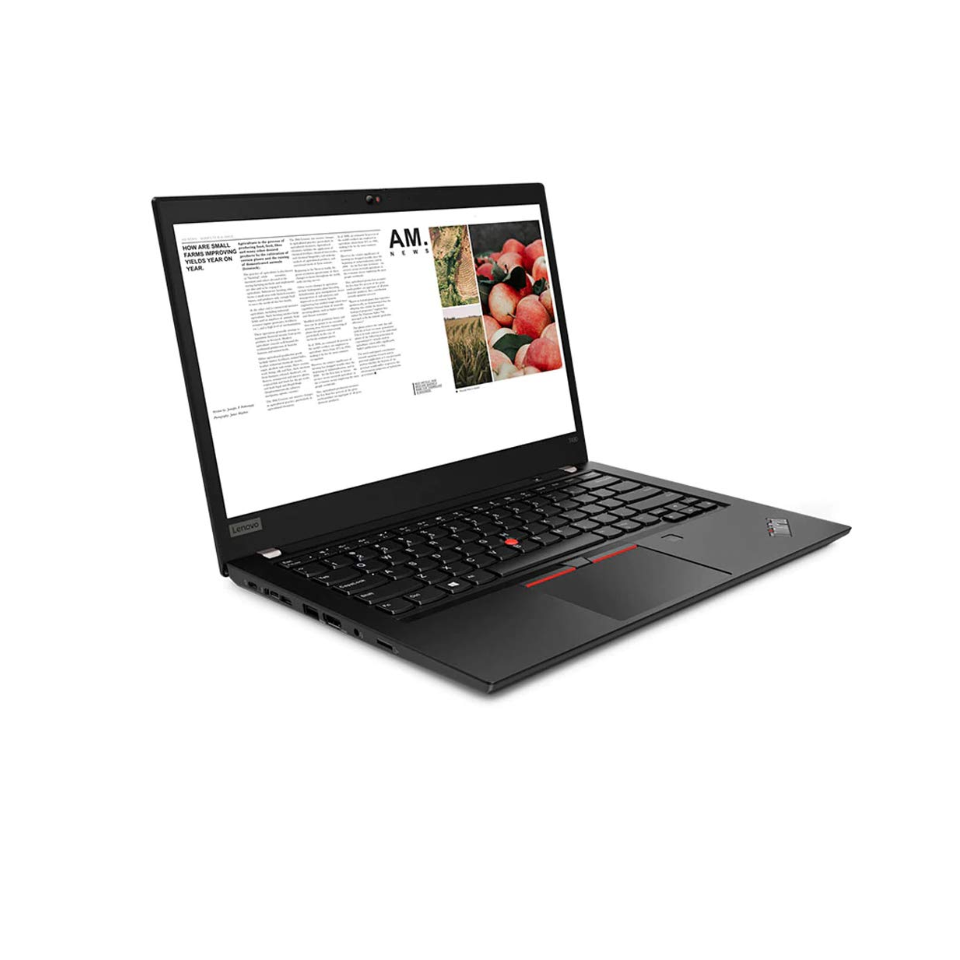 Lenovo ThinkPad T490 Touch Laptop | Intel Core i5 8th Gen | 14 Inch Full HD (FHD) Touch Display | DDR4 RAM | SSD | Windows 11 Pro | MS Office | Wi-Fi | 1 Year Warranty | Refurbished