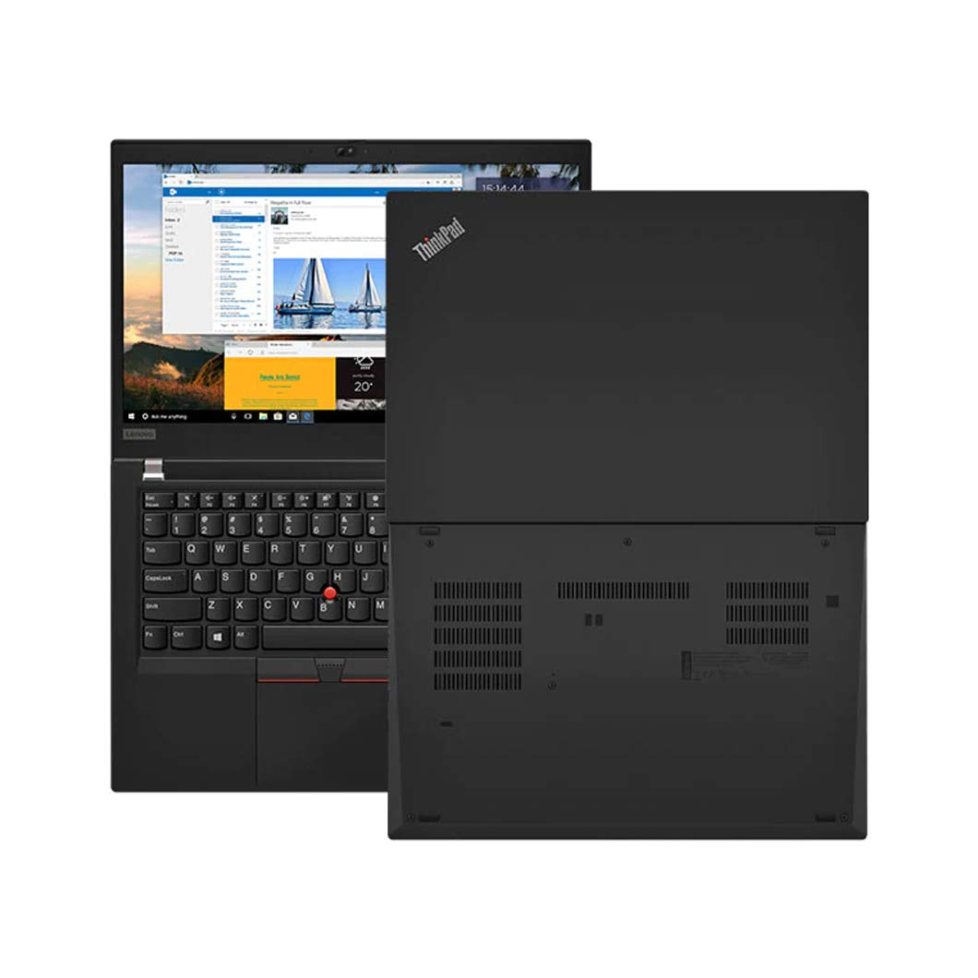 Lenovo ThinkPad T490 Touch Laptop | Intel Core i5 8th Gen | 14 Inch Full HD (FHD) Touch Display | DDR4 RAM | SSD | Windows 11 Pro | MS Office | Wi-Fi | 1 Year Warranty | Refurbished
