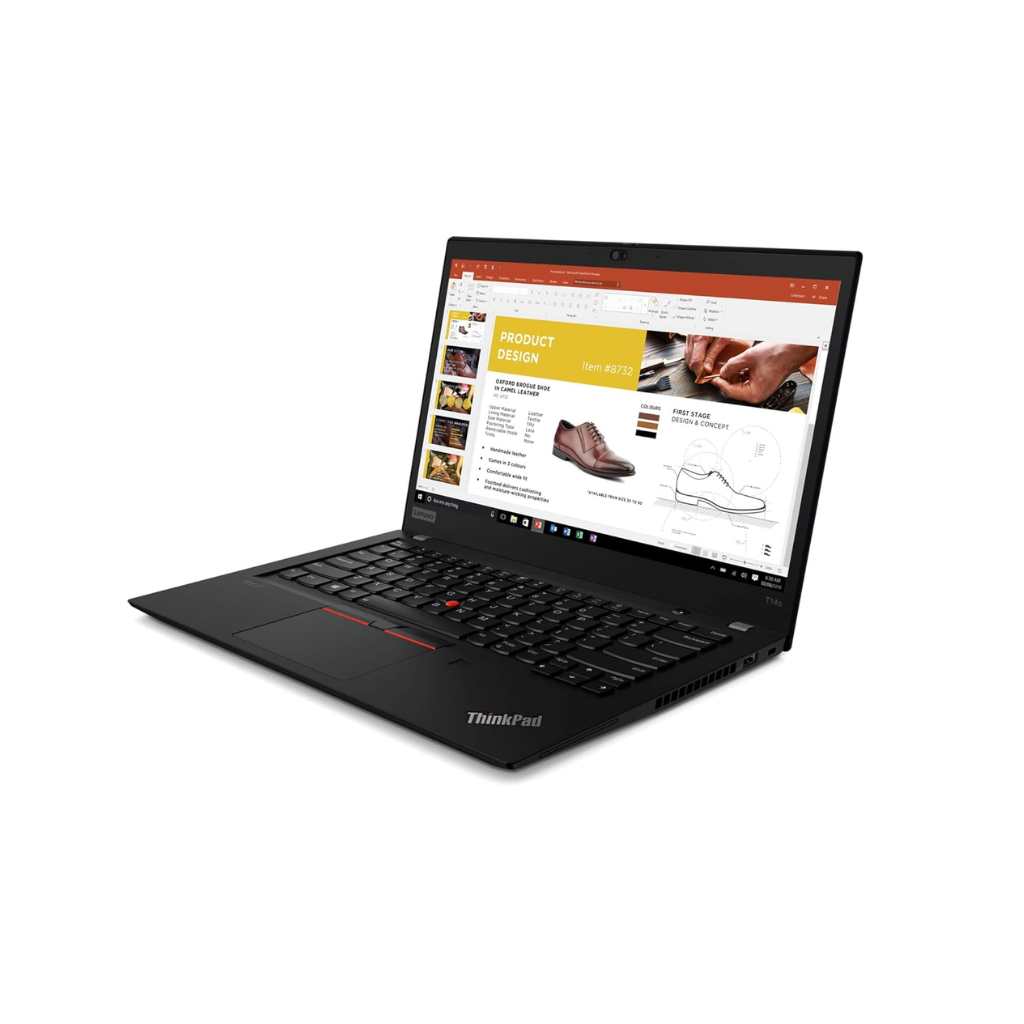 Refurbished Lenovo ThinkPad T14s Gen1 Slim Laptop | i5 10th Gen | DDR4 RAM | SSD | 14inch FHD Display | Win11 Pro | MSO | 1 Year Warranty